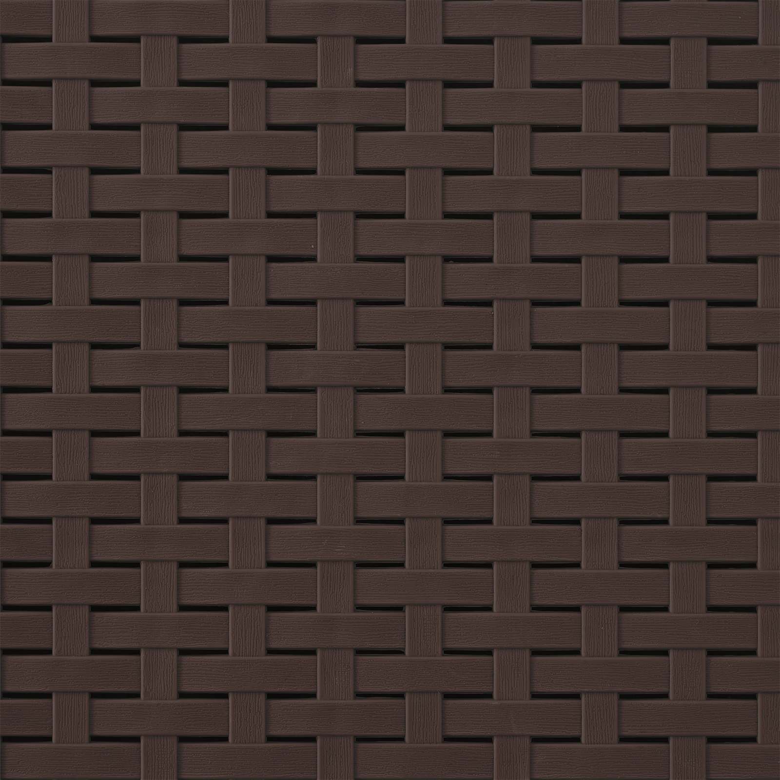 Garten Esszimmerstühle 2 pcs Braun und Taupe PP