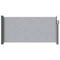 Ausziehbares Seitenmarkise 300 x 100 cm Polyester Rechtwinklig