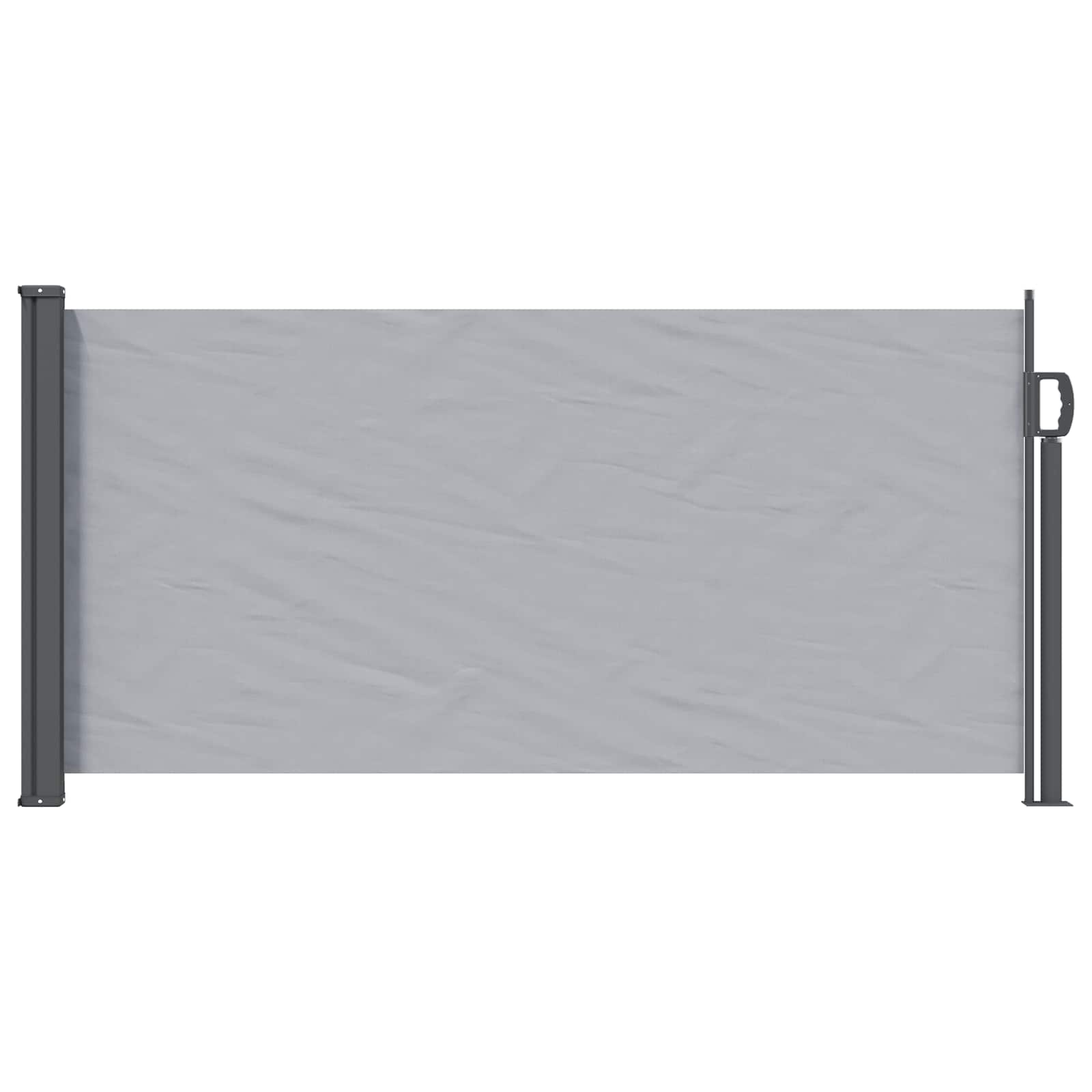 Ausziehbares Seitenmarkise 300 x 100 cm Polyester Rechtwinklig