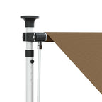 Manuell einziehbare Markise Beige 100 cm