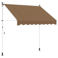 Manuell einziehbare Markise Beige 400 cm