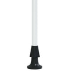 Manuell einziehbare Markise Schwarz 400 cm