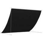 Markise Schwarz 150 x 150 cm