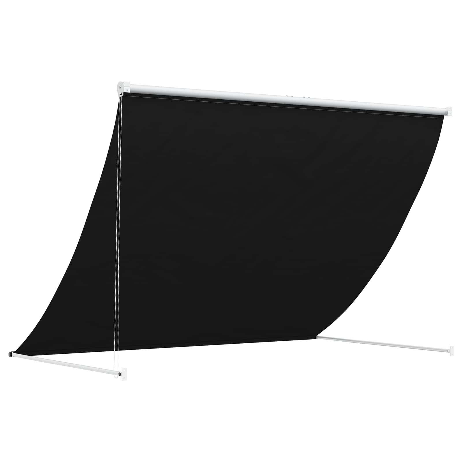 Markise Schwarz 250 x 150 cm