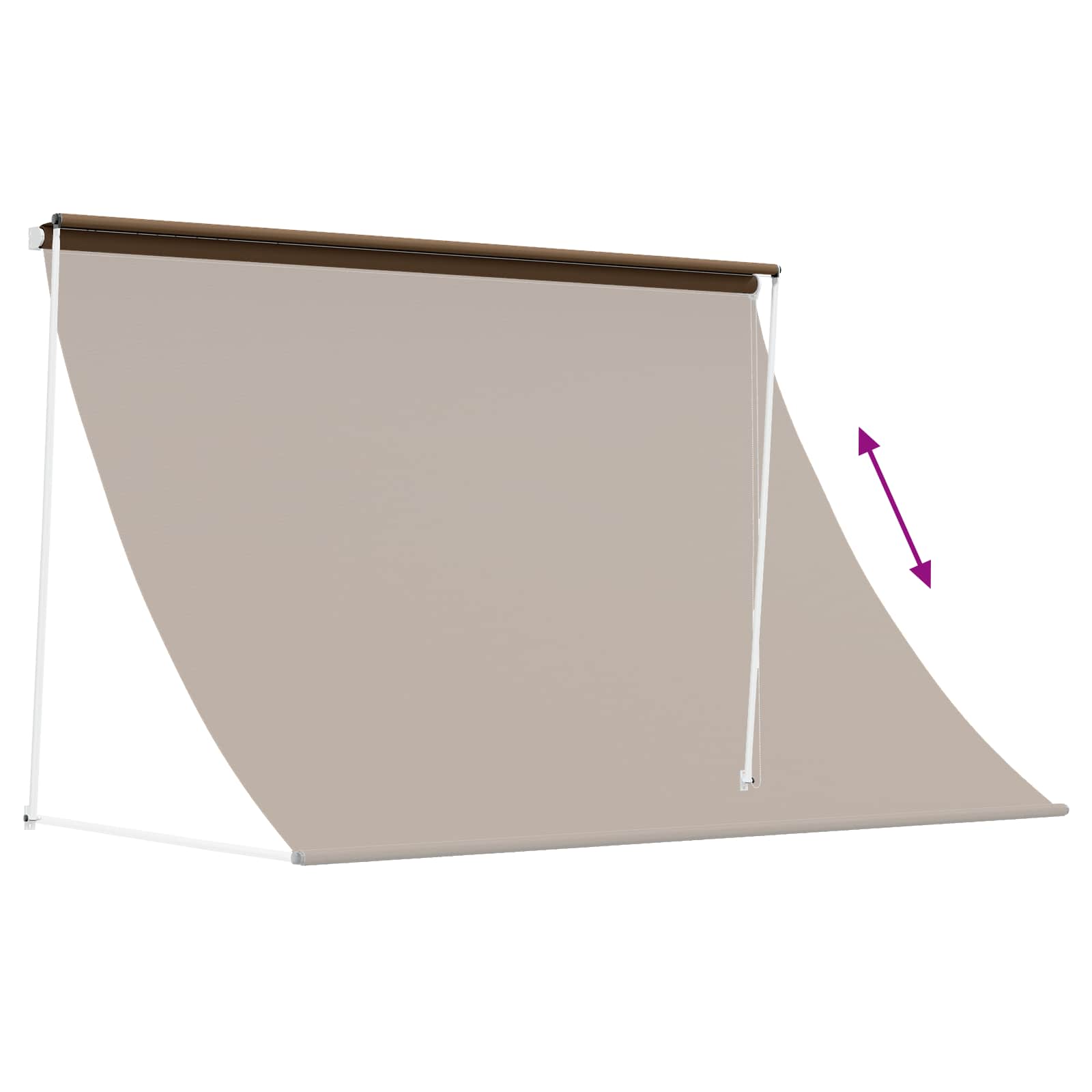 Markise Taupe 200 x 150 cm