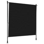 Outdoor Rollo Schwarz 100 x 270 cm