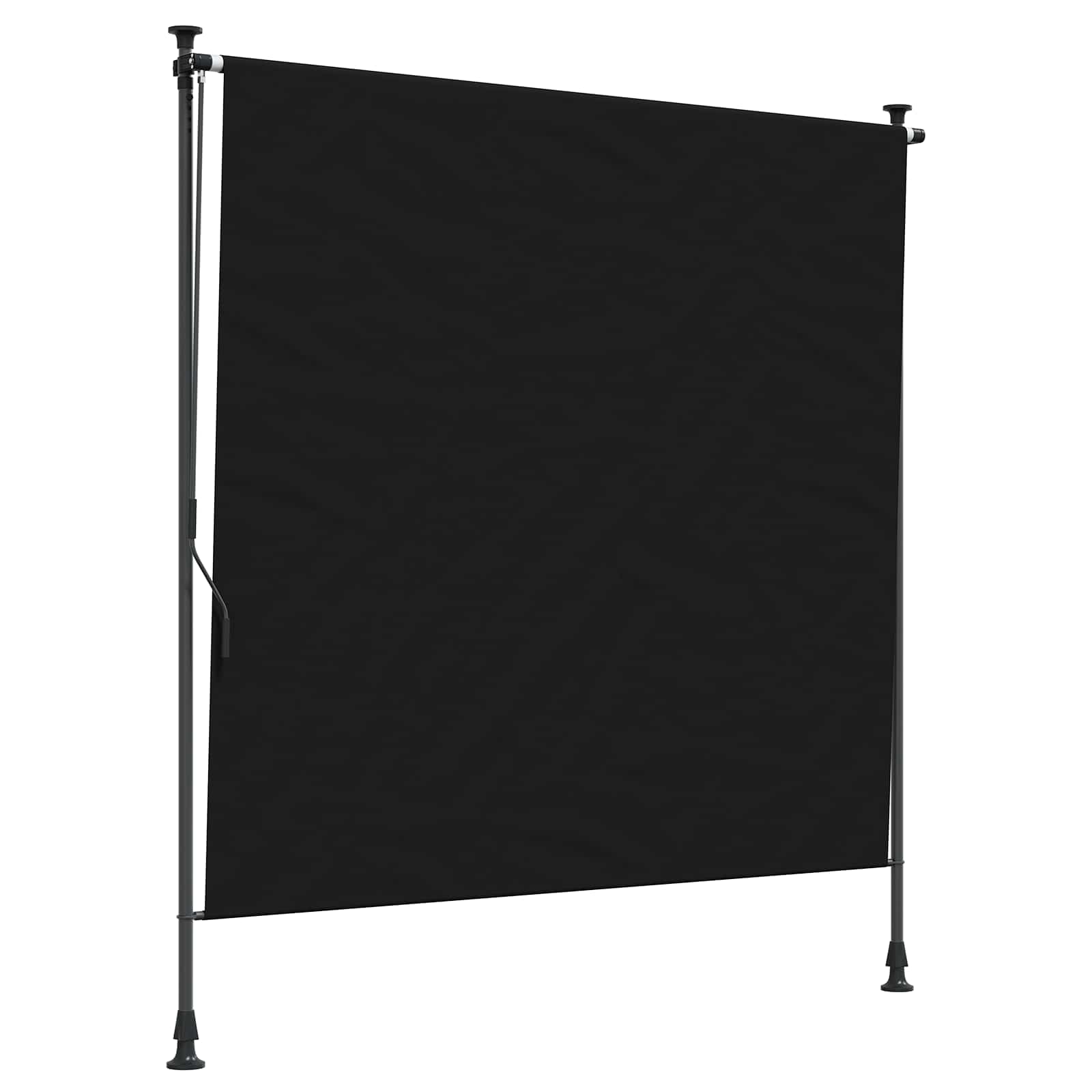 Outdoor Rollo Schwarz 100 x 270 cm