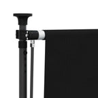 Outdoor Rollo Schwarz 120 x 270 cm