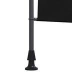 Outdoor Rollo Schwarz 120 x 270 cm