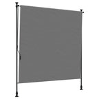 Outdoor Rollo Hellgrau 150 x 270 cm