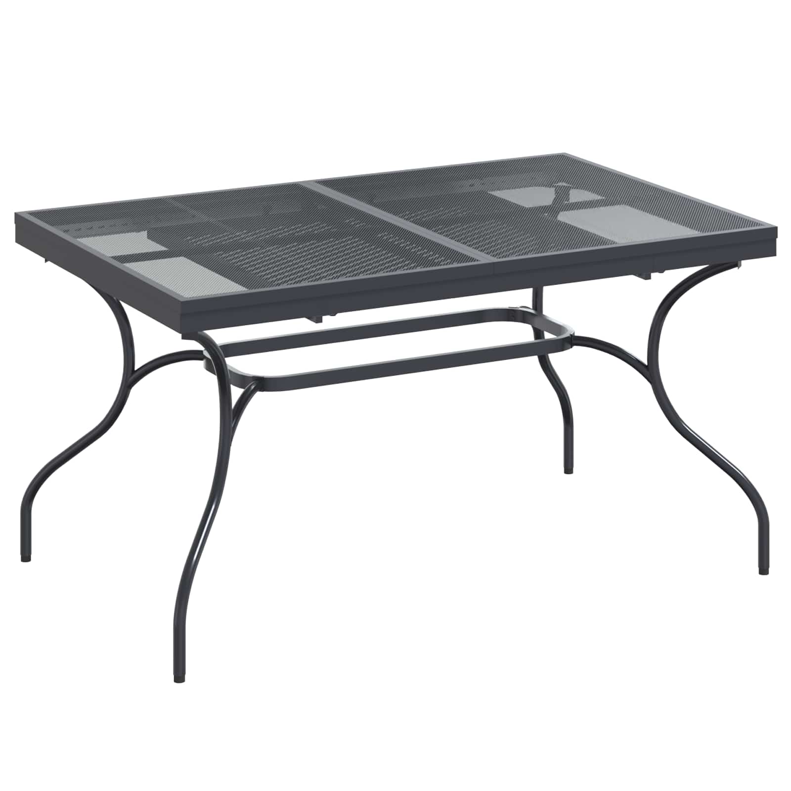 Garten Essgruppe 9 pcs Anthrazit 212 x 90 x 76 cm