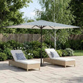 Garten-Sonnenschirm 200 x 300 cm Polyester Rechtwinklig