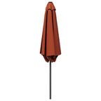 Garten-Sonnenschirm 230 x 230 cm Polyester Rechtwinklig