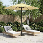 Garten-Sonnenschirm 230 x 230 cm Polyester Rechtwinklig
