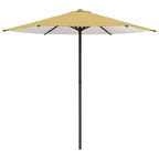 Garten-Sonnenschirm 230 x 230 cm Polyester Rechtwinklig