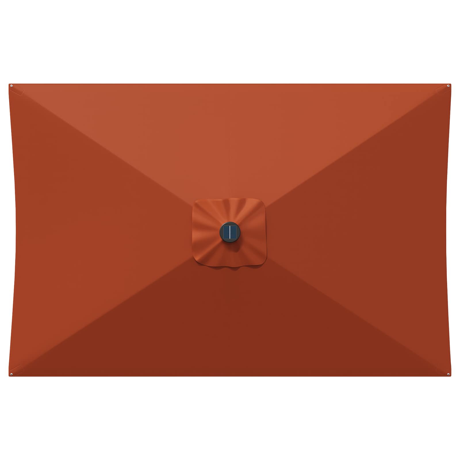 Garten-Sonnenschirm 200 x 300 cm Polyester Rechtwinklig