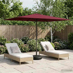 Garten-Sonnenschirm 200 x 300 cm Polyester Rechtwinklig