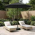 Garten-Sonnenschirm 230 x 230 cm Polyester Rechtwinklig