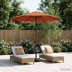 Garten-Sonnenschirm 230 x 230 cm Polyester Rechtwinklig