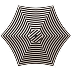 Garten-Sonnenschirm 300 x 300 cm Polyester Rechtwinklig