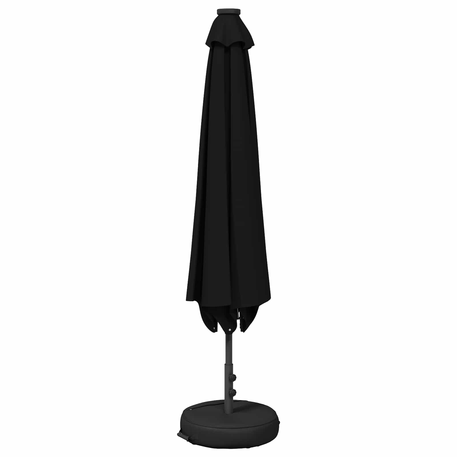 Garten Sonnenschirm mit LED-Lichtern 200 x 300 cm Polyester