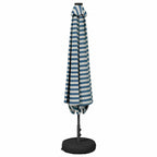 Garten Sonnenschirm mit LED-Lichtern 230 x 230 cm Polyester