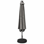 Garten Sonnenschirm mit LED-Lichtern 300 x 300 cm Polyester