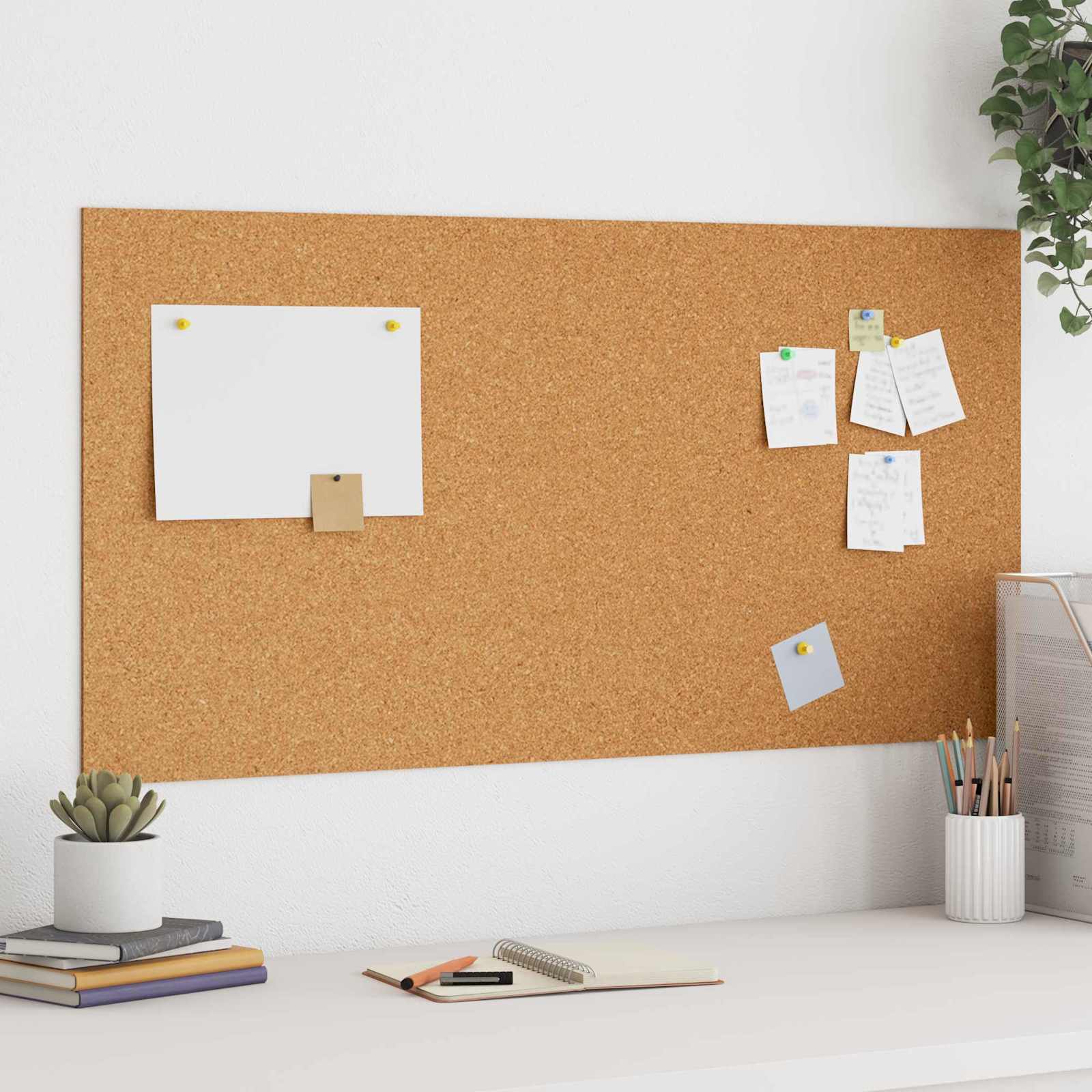Korkplatte 6 Stk. Braun 100 x 50 cm Kork