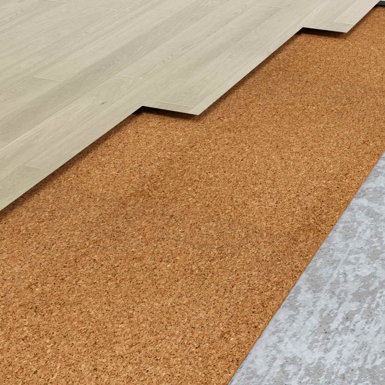 Korkplatte 6 Stk. Braun 100 x 50 cm Kork