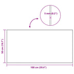 Korkplatte 6 Stk. Braun 100 x 50 cm Kork
