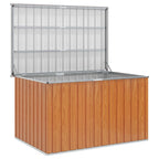 Außenlagerbox Holz 150 x 101 x 91 cm Verzinkter Stahl