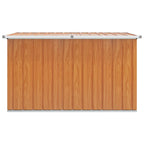 Außenlagerbox Holz 150 x 101 x 91 cm Verzinkter Stahl