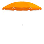 Garten-Sonnenschirm 160 cm 170T Polyester Orange
