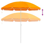 Garten-Sonnenschirm 160 cm 170T Polyester Orange