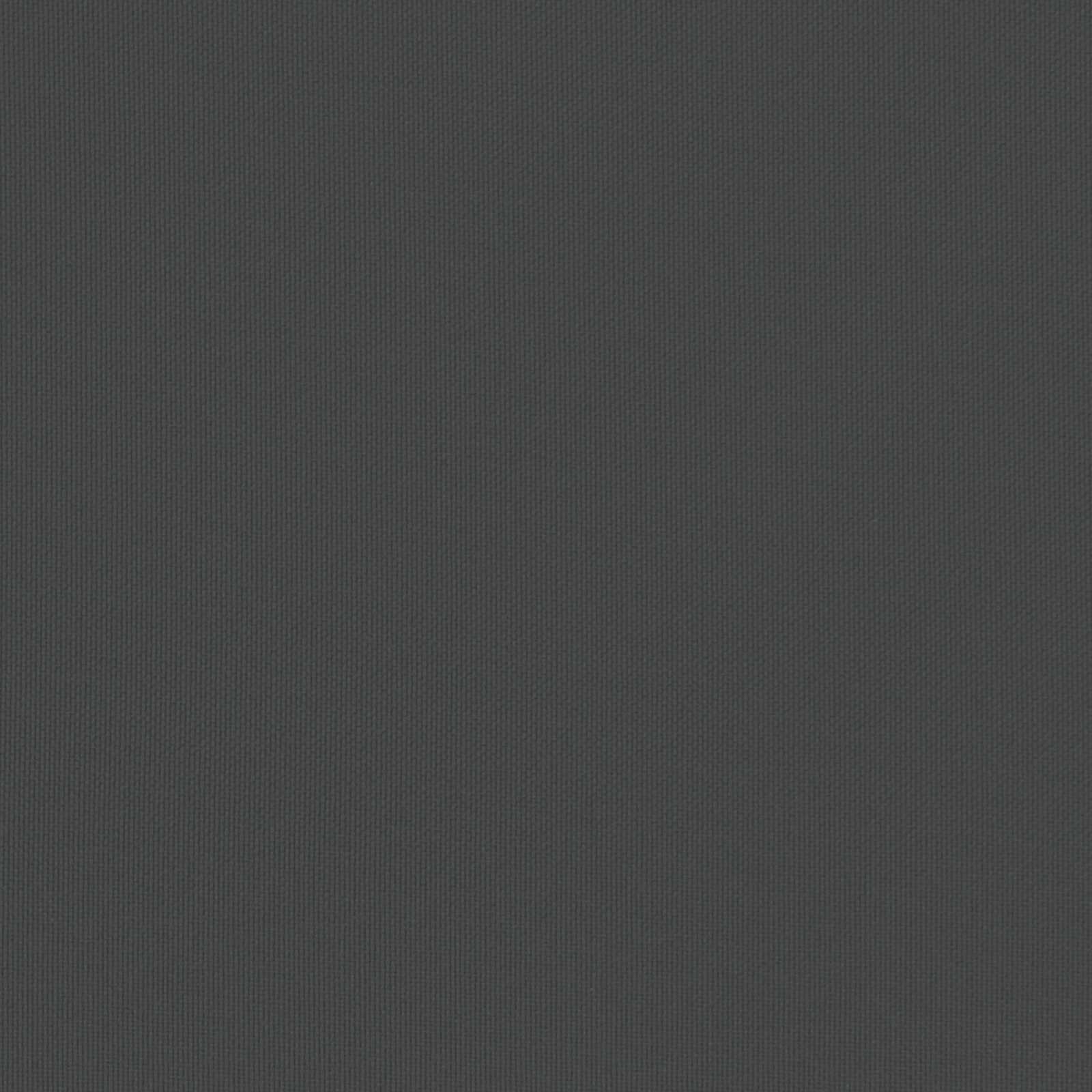 Outdoor-Sofagarnitur Schwarz und Dunkelgrau Polyester