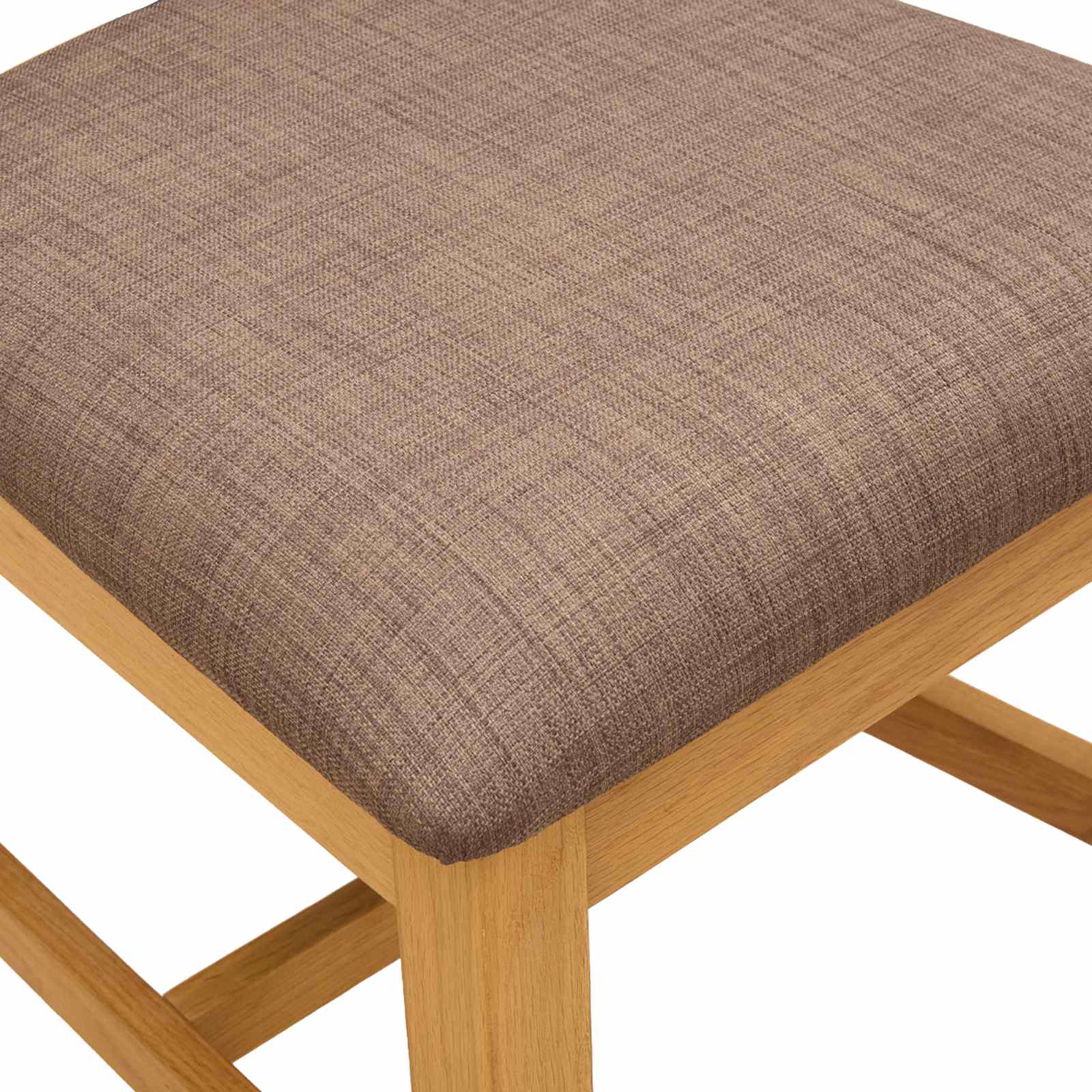 Esszimmerstuhl 2 pcs Massivholz Eiche Grau 45 x 54 x 105 cm