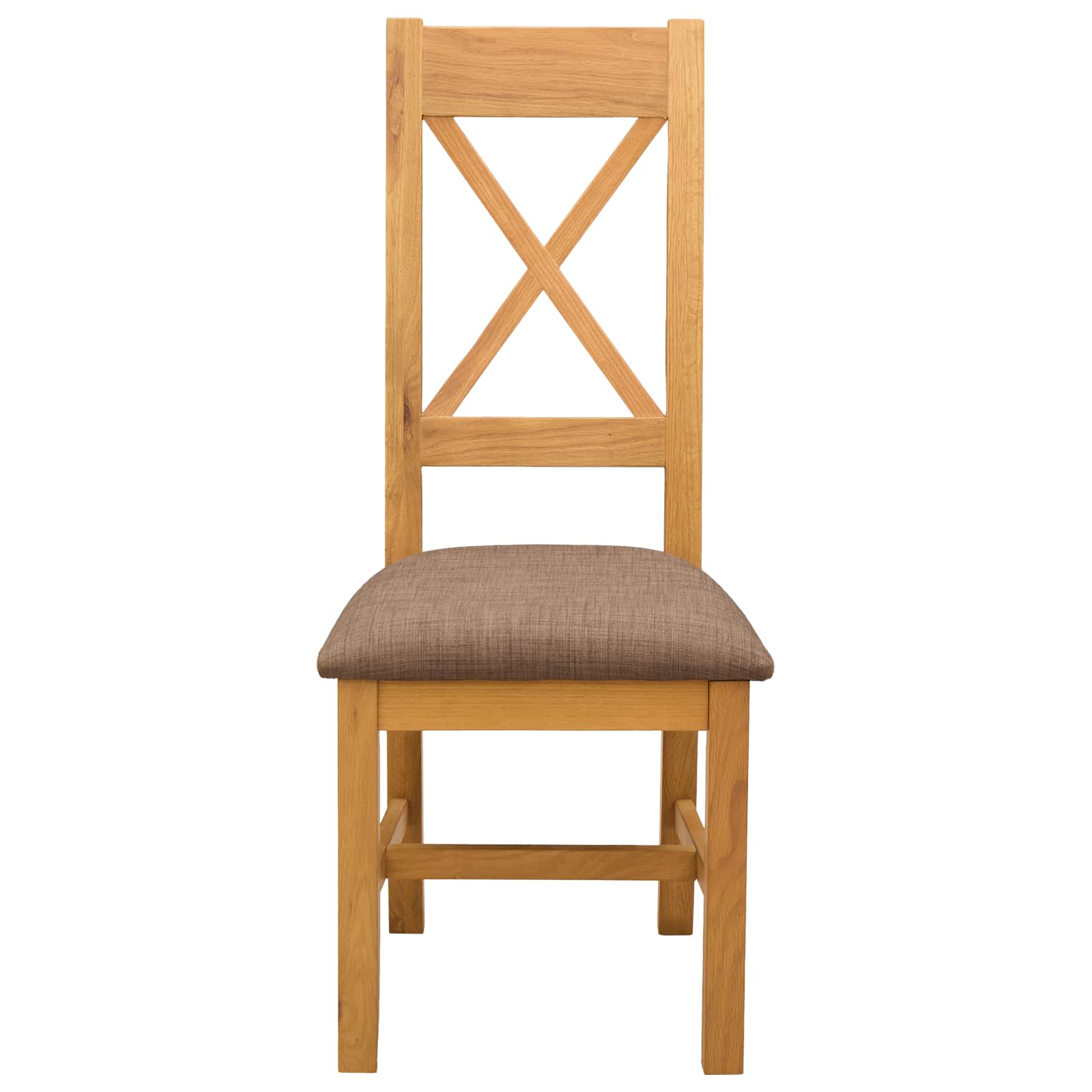 Esszimmerstuhl 2 pcs Massivholz Eiche Grau 45 x 54 x 105 cm