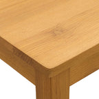 Esstischbank 95 x 32 x 45 cm Massivholz Eiche Natur