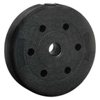 2-in-1 Hantelset 40kg Schwarz und Blau Zement und Eisensand