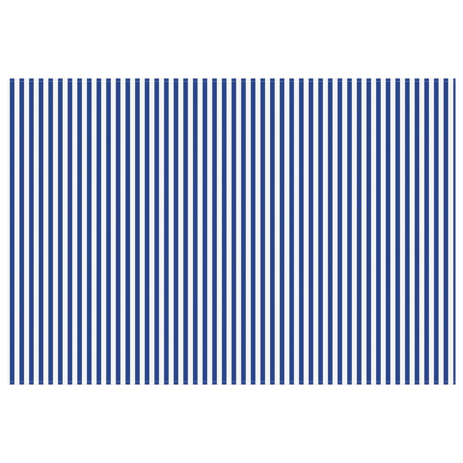Markisenersatzstoff Blau und Weiß 450 x 300 cm Polyester