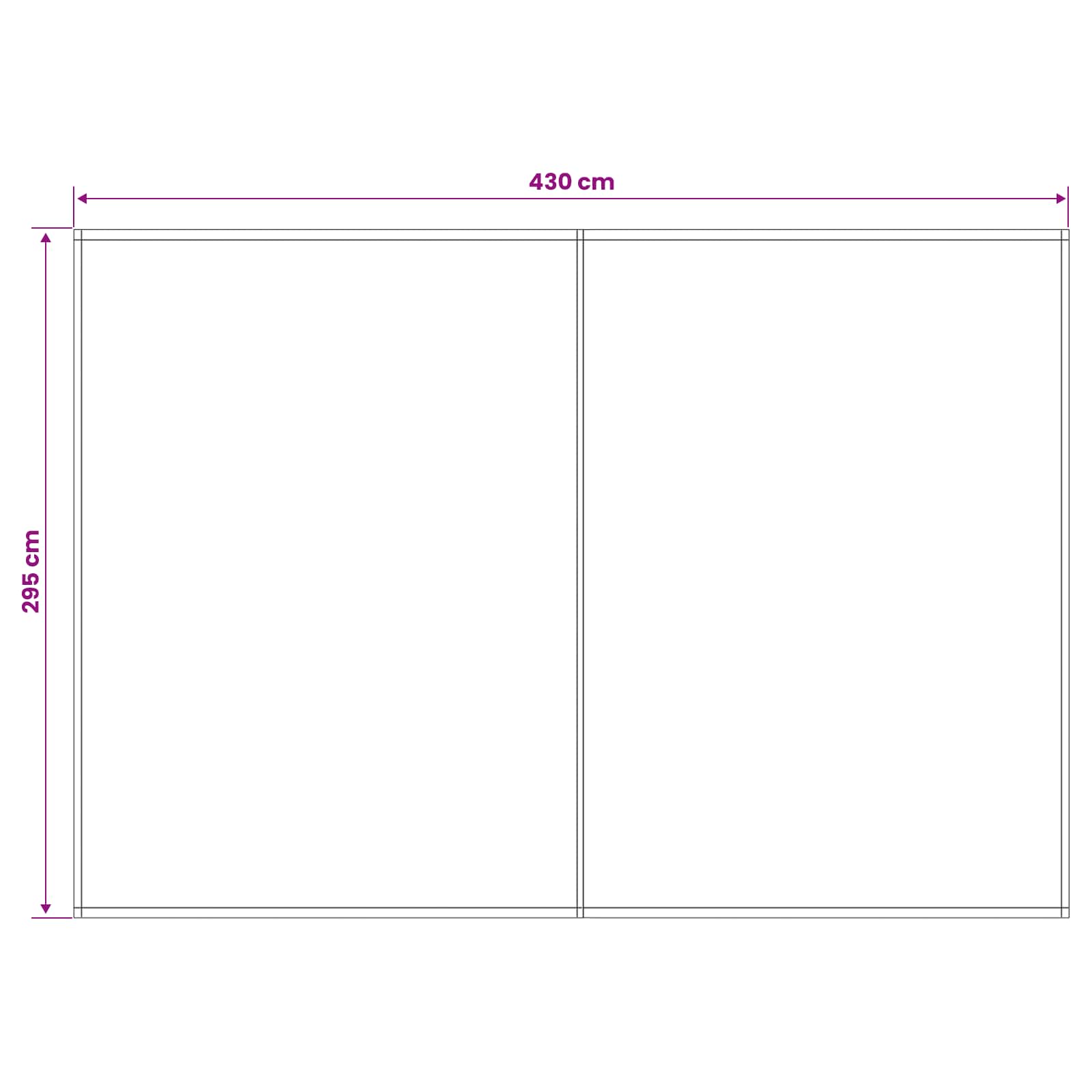 Markisenersatzstoff Creme 450 x 300 cm Polyester