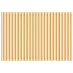 Markisenersatzstoff Gelb und Weiß 400 x 350 cm Polyester