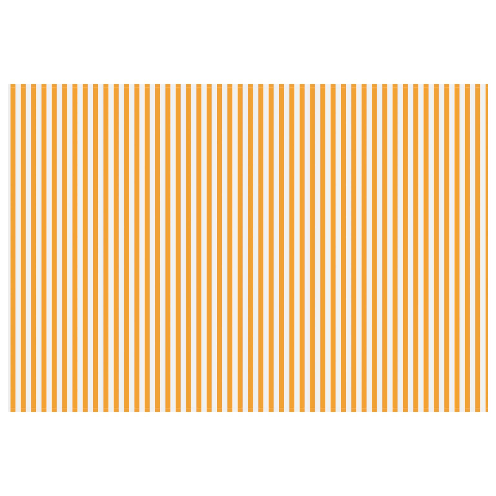 Markisenersatzstoff Gelb und Weiß 500 x 350 cm Polyester