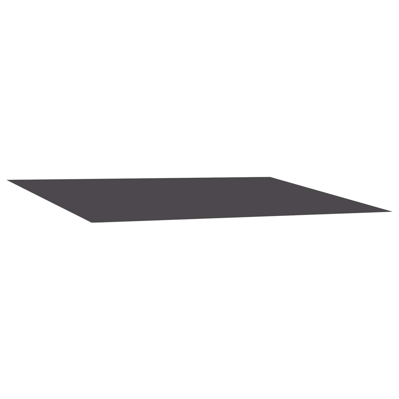 Markisenersatzstoff Anthrazit 450 x 300 cm Polyester
