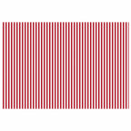 Markisenersatzstoff Rot und Weiß 500 x 300 cm Polyester