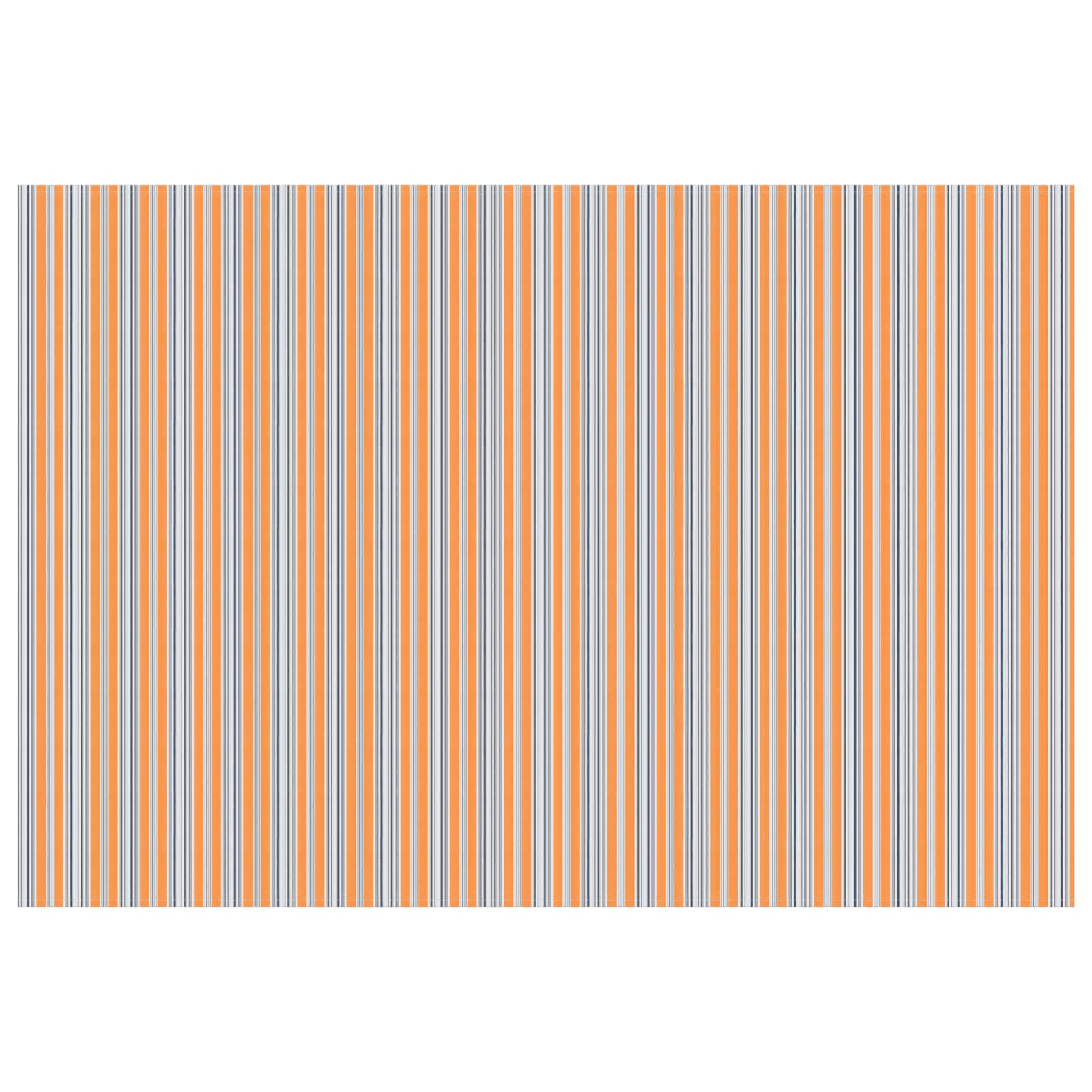Markisenersatzstoff Blau und Orange 300 x 250 cm Polyester