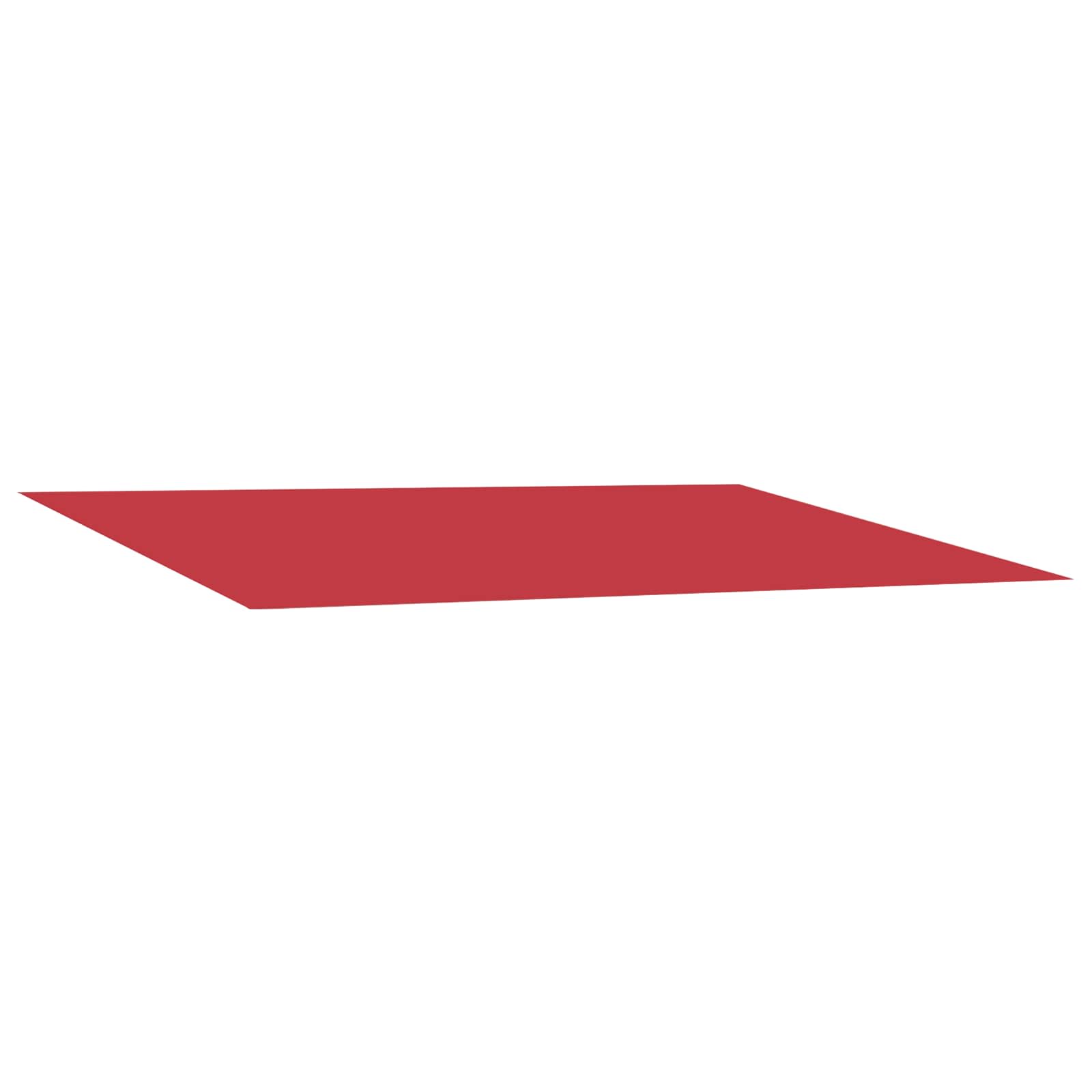 Markisenersatzstoff Rot 350 x 250 cm Polyester