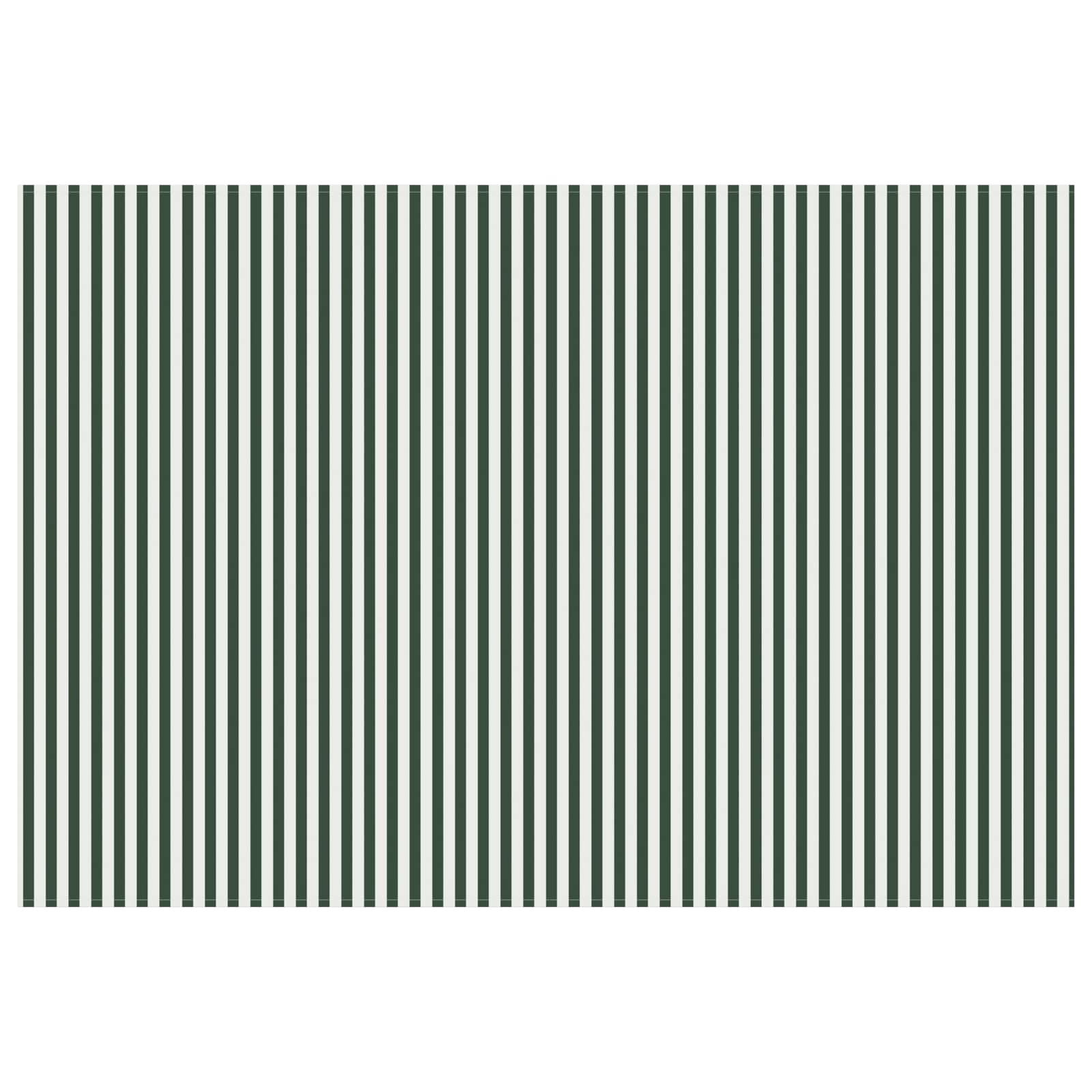 Markisenersatzstoff Grün und Weiß 350 x 250 cm Polyester
