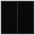 Garten Essgruppe 5 pcs Schwarz und Dunkelgrau 80 x 80 x 73 cm