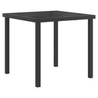 Garten Essgruppe 5 pcs Weiß und Anthrazit 80 x 80 x 73 cm